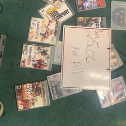 Playstation 🪢3 Games  $25 For All Games👍🏿‼️‼️