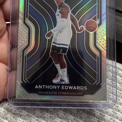 Anthony Edwards 2020-2021 Prizm silver
