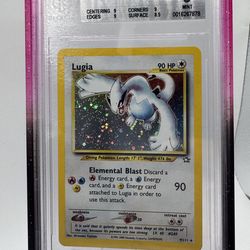 Pokemon Card Lugia Neo Genesis BGS 9