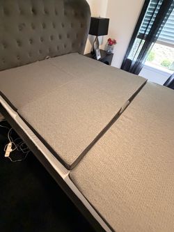 Tri-fold memory foam pad