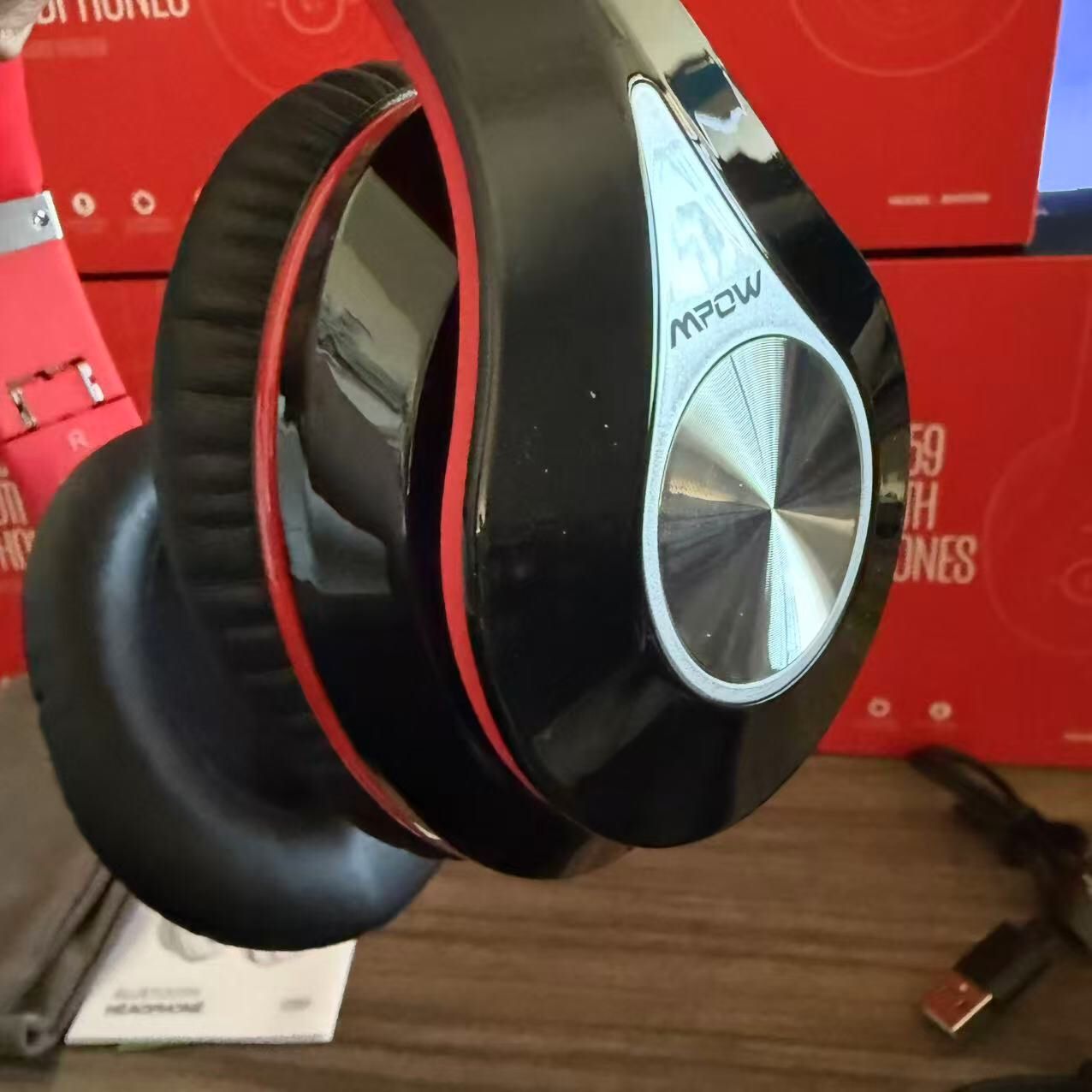 New In Box $10 Each MPOW 059 Bluetooth Wireless Headphone Music Overhead Speaker Foldable Headset With Carrying Bag