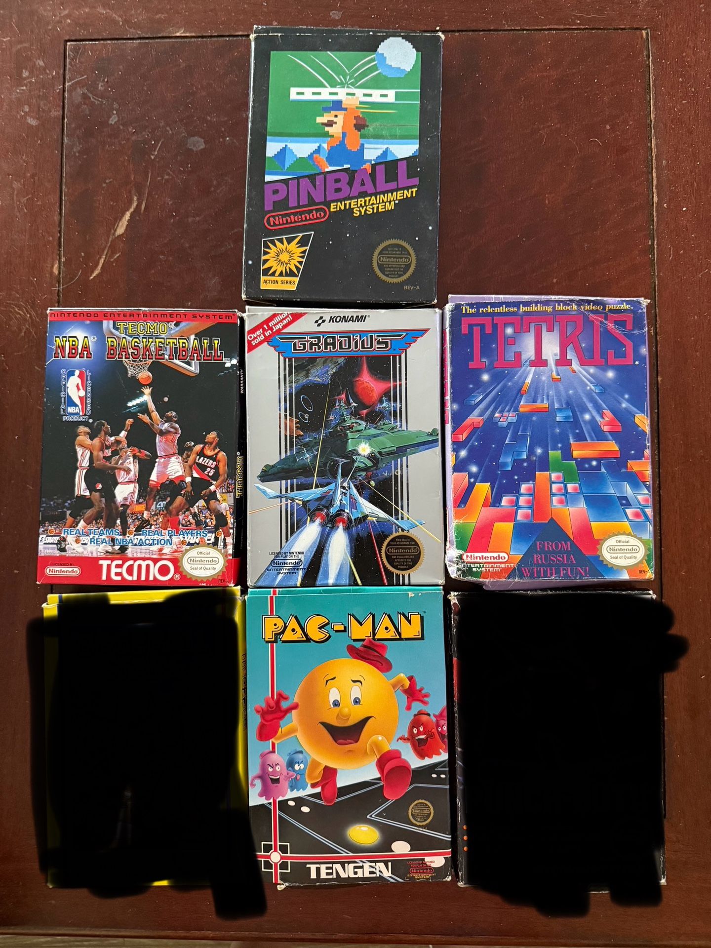 NINTENDO NES GAMES cib in original boxes, pickup Inman Campobello SC area or can ship!!