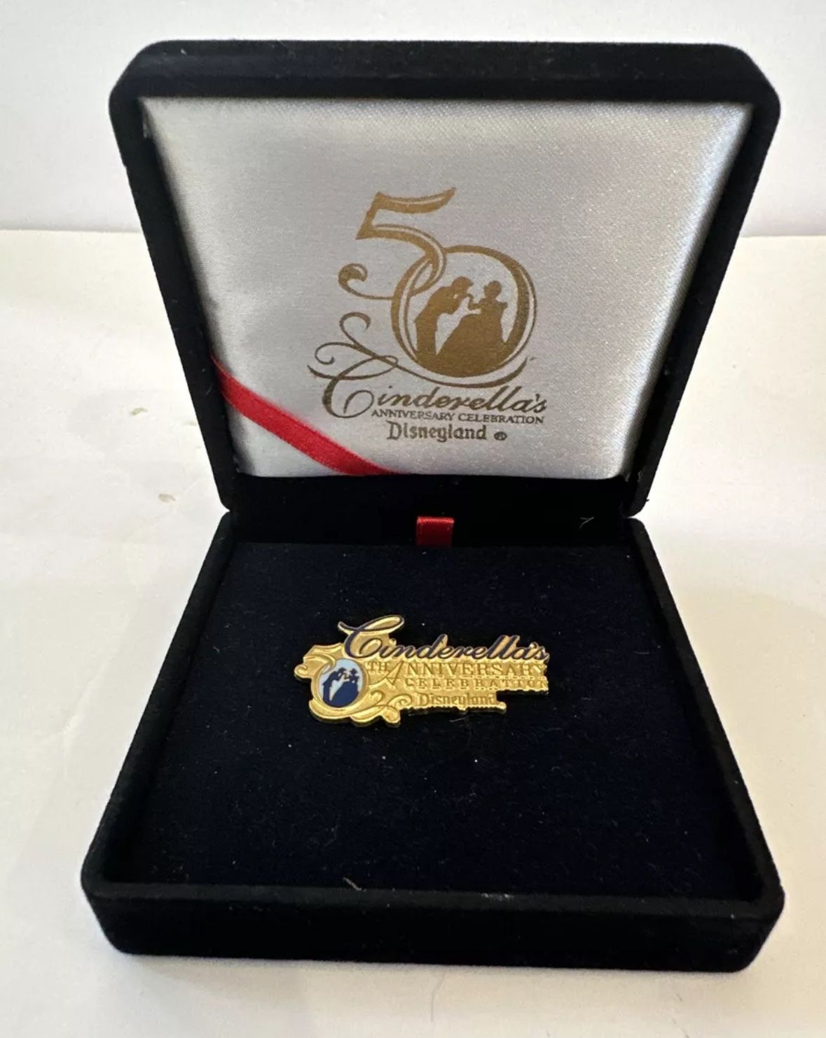 Limited Edition Cinderella's 50th. Anniversary Celebration at Disneyland Pin