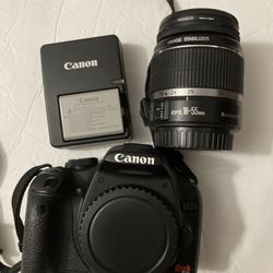 Canon T1i DSLR Camera  W/ 18-55mm Lens