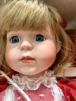 DYNASTY DOLL COLLECTION PORCELAIN LAUREL Umbrella CERTIFICATE of Authenticity