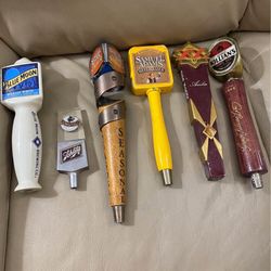 Vintage Bar Collection Wooden Beer Tap Handles