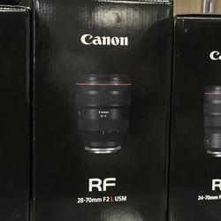 Canon RF 28-70mm F2 L USM LENS