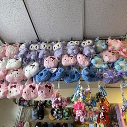 Hello Kitty , Minnie Mouse,stitch,Plushie Purse Read Post Description 