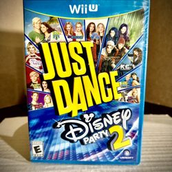 Just Dance: Disney Party 2 (Nintendo Wii U, 2015) Brand New Factory Sealed