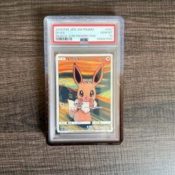 2018 Pokemon JPN Eevee #287 SM Promo Munch; A Retrospective PSA 10
