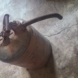 Antique Rustic Gas Can
