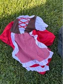Little red riding hood dress