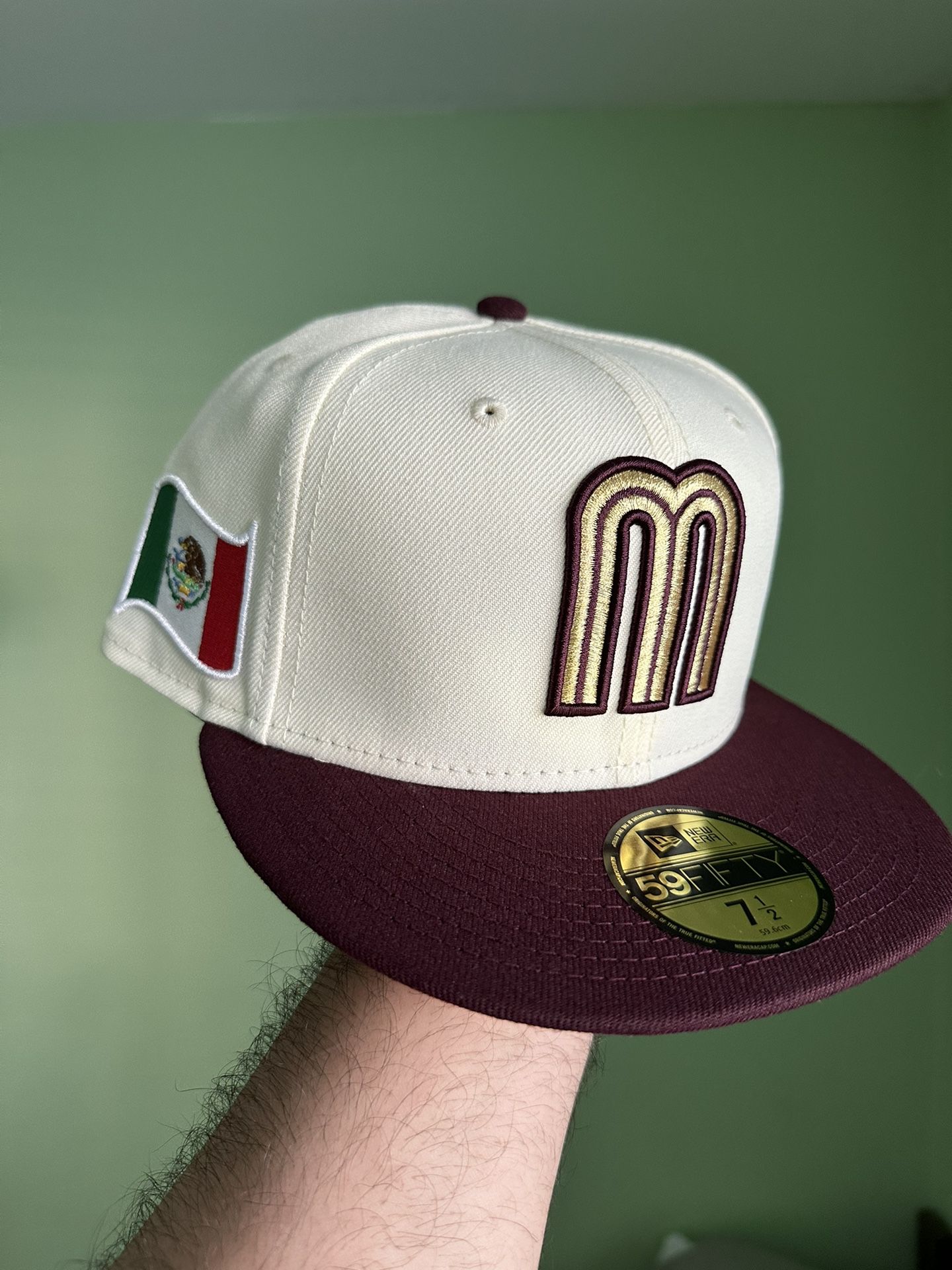 WBC 2023 Mexico New Era hat World Baseball Classic Limited Edition khaki 7  1/4 for Sale in Pontiac, MI - OfferUp