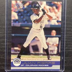 2001 Pacific Juan Pierre Rookie Baseball Card #145