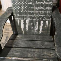 Second Amendment Adirondack Chairs 