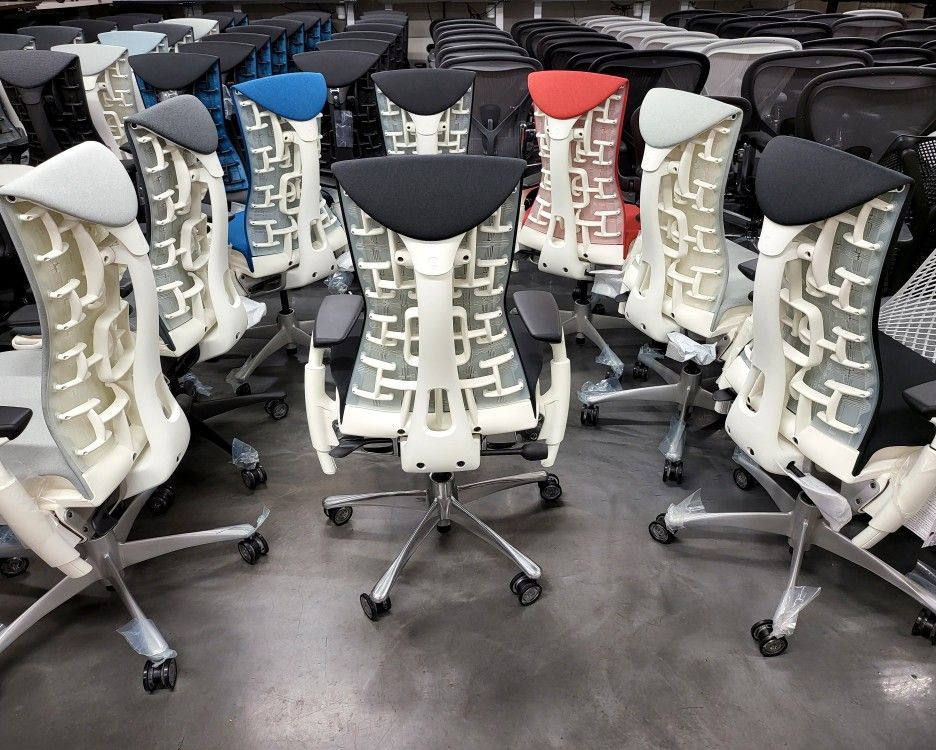 🔥BRAND NEW 2024🔥40% OFF🔥 HERMAN MILLER LOGITECH X GAMING EMBODY CHAIRS🔥ALL COLOR OPTIONS IN STOCK🔥PICK-UP🔥DELIVERY🔥SHIP🔥