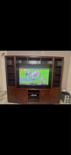 Large TV entertainment Center