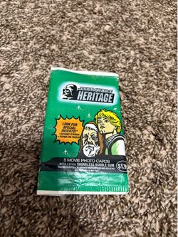 2004 Topps Star Wars Heritage Card Lot (Opened Pack - 5 Cards)