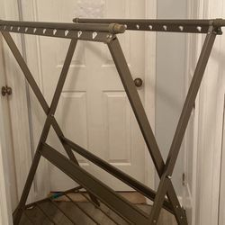 light weight foldable clothing rack