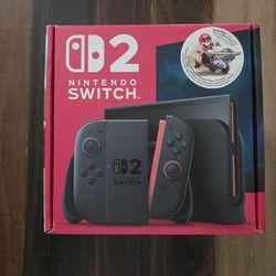 Nintendo Switch 2 With MARIO KART BUNDLE, Brand NEW AND Factory SEALED