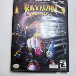 Rayman Arena (Nintendo GameCube, 2002) Case & Disc, Tested Working