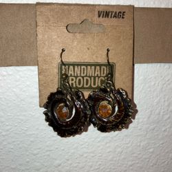 Vintage Handmade Earrings 