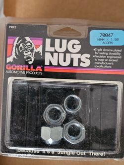 gorilla wheel lug nuts