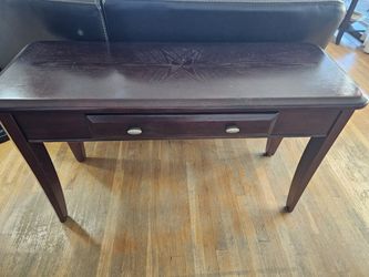 Brown Sofa Table