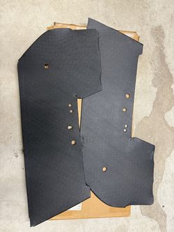 Early Porsche 911 Vinyl Door Cards