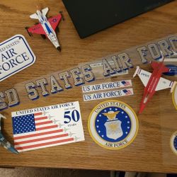 AIR FORCE DECALS & MORE