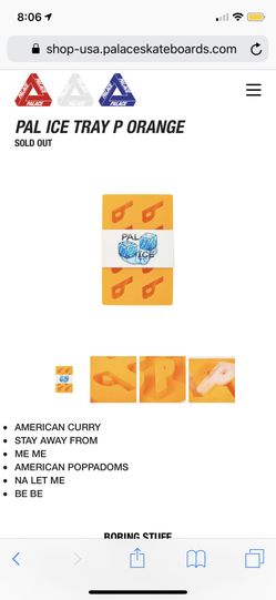 Palace Ice Tray “P”