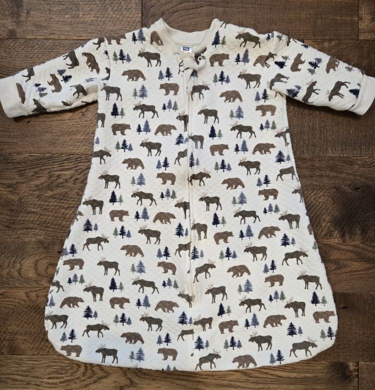 Hudson Baby Quilted Long Sleeve Wearable Blanket (6-12 Months)