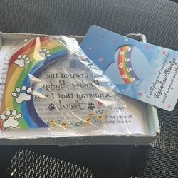 pet memorial acrylic ornament is a decorative collectible designed to honor a deceased pet.