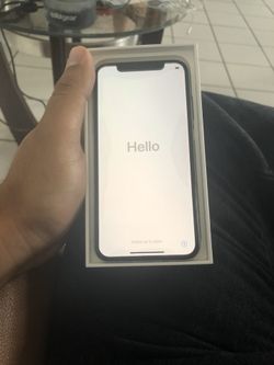 iPhone X 256 gigs