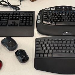 Logitech Bundle - Keyboards And Mice