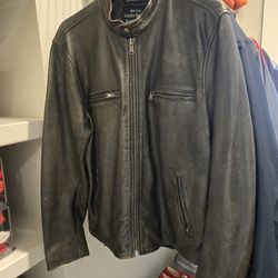 Lucky Brand Bonneville Leather Jacket 