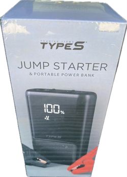 TYPE S Portable Jump Starter Power Bank Powerguide Assistance Flashlight (contact info removed)