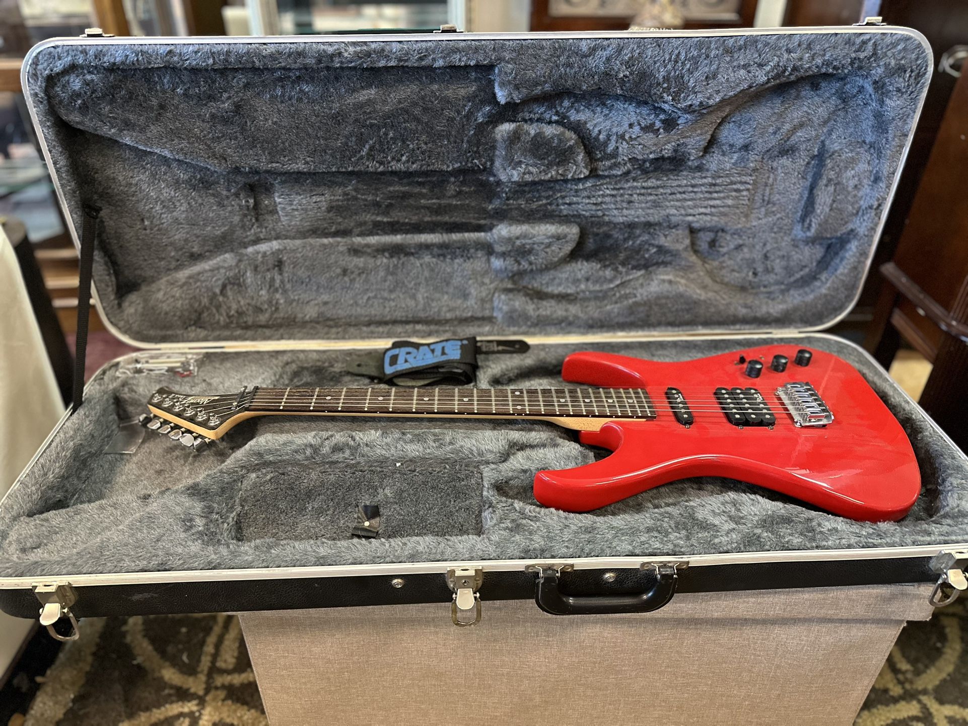 Alvarez Dana II Electric Guitar + Case + Strap