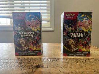 Pokemon Perfect Order Booster Bundles