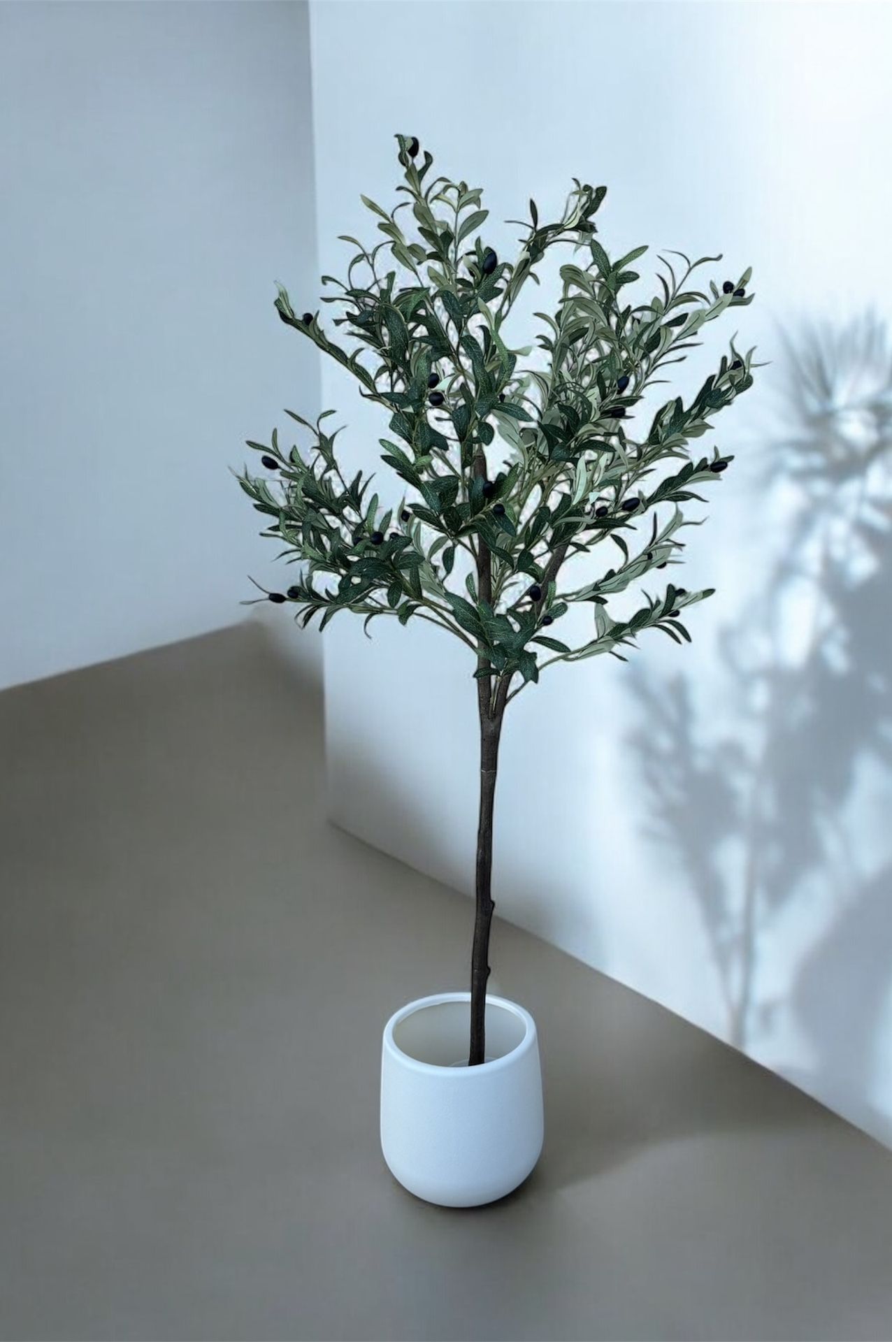 Faux olive tree