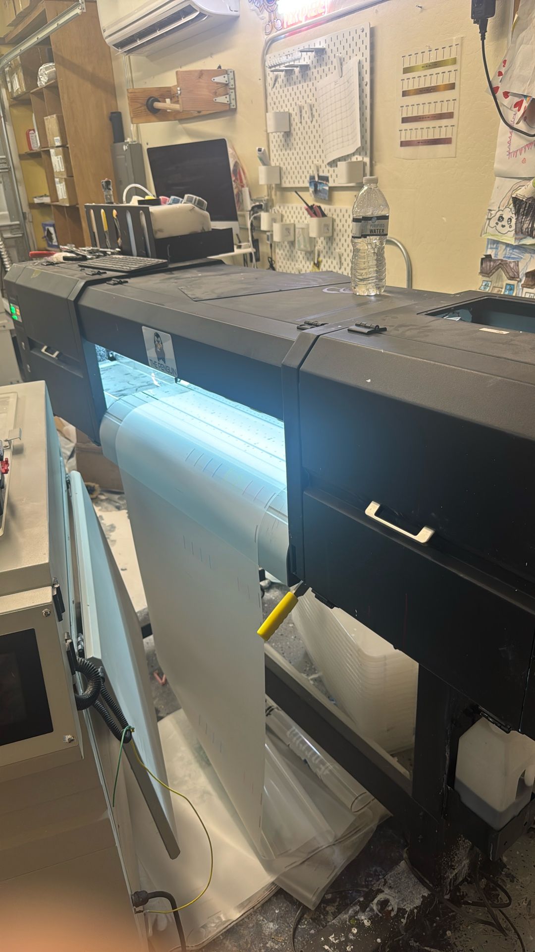 24-inch 2-head DTF (Direct-to-Film) printer.