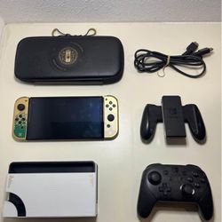 Nintendo Switch Set + A brand new controller
