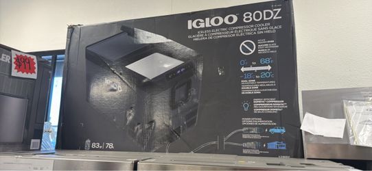 IGLOO 80DZ-Freezer to Refrigerator Electric Ice-chest (Warranty Available)