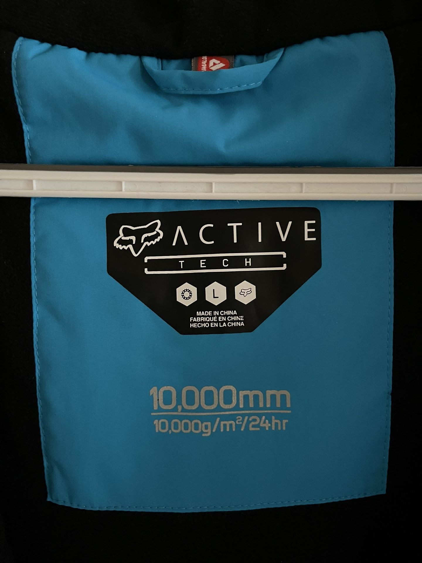 Mens Fox Active Tech Hooded Jacket