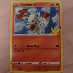 Pokémon 25th Anniversary Scorbunnuy