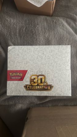 Pokemon 30th celebration tin display box