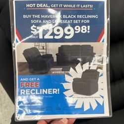 Free Recliner!!!