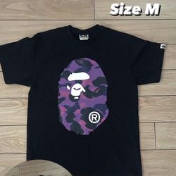 BAPE Purple Camo T-Shirt 