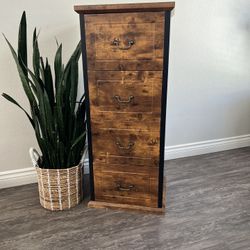 4-Drawer File Cabinet, Vertical Wood Filing Cabinet