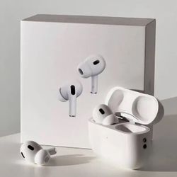 AIRPODS PRO ( 2ND GENERATION ) WITH MAGSAFE WIRELESS CHARGING CASE & WHITE